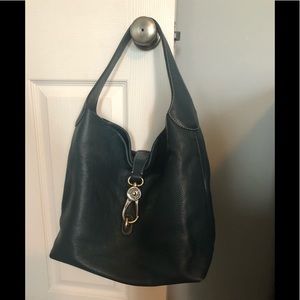 Dooney & Bourke Logo Lock Hobo Shoulder Bag